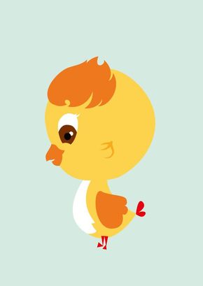 吉祥物設計練習| 陽光小雞
這是練習給憂鬱症防治機構的吉祥物-陽光小雞。這是小雞側面。