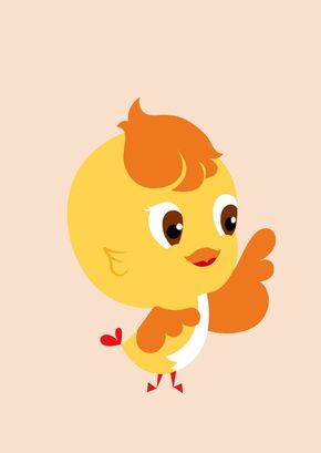 吉祥物設計練習| 陽光小雞
這是練習給憂鬱症防治機構的吉祥物-陽光小雞。這是小雞四分之三側面。